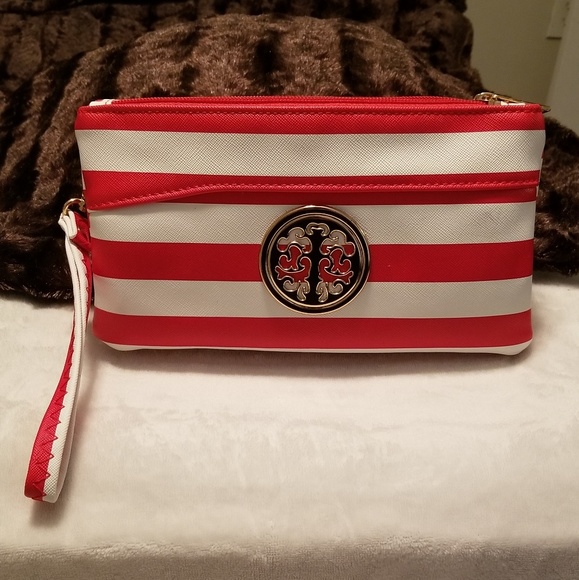 Handbags - Double Zip Clutch/Wallet